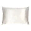 Ivory White Silk Pillowcase