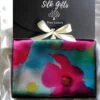 summer blossoms silk scarf in Gift Box