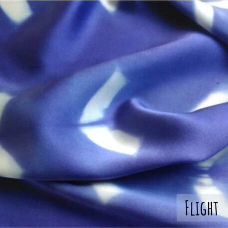 Blue-Hand-painted-silk-scarf