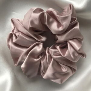 Blush Luxury Silk Scrunchie