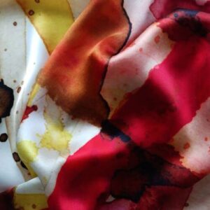 Irish Silk Scarf Autumn