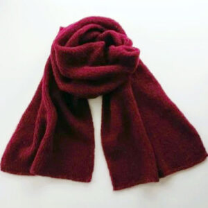 Burgundy-Alpaca-Wool-Silk-scarves-Ireland.